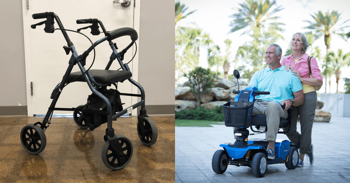 Rollator or Walker, Which Is Best for You?