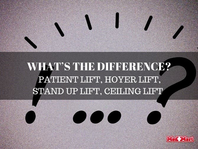 Patient Lift, Hoyer Lift, Stand Up Lift, Ceiling Lift What’s the