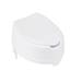 Raised Toilet Seat with Lock and Lid