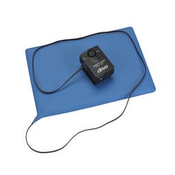 Pressure Sensitive Bed Chair Patient Alarm with Reset Button, 10" x 15" Chair Pad