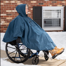 Premium Packable Wheelchair Poncho