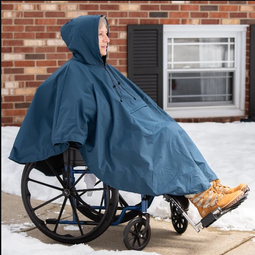 Premium Packable Wheelchair Poncho