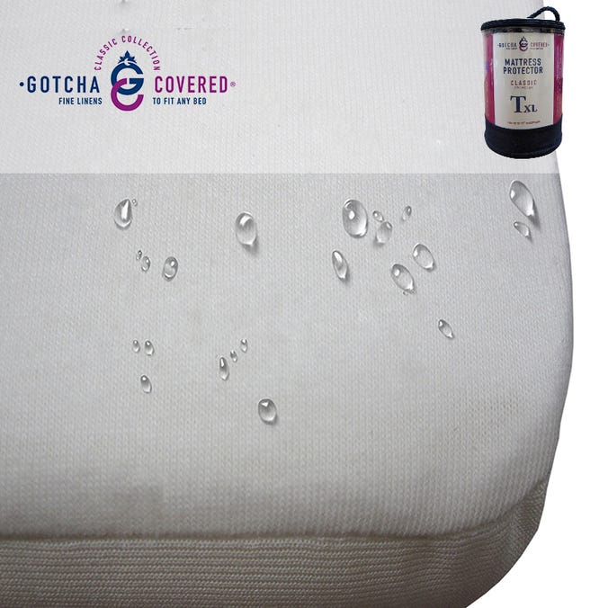 Cotton Blend Jersey Mattress Protector