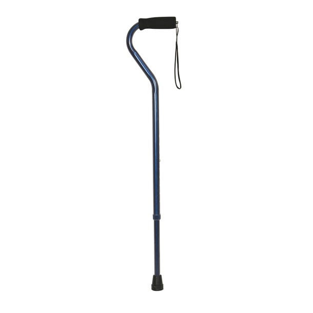 Offset Handle Aluminum Cane