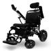 ComfyGo MAJESTIC IQ-9000 Auto Recline Remote Controlled Electric Wheelchair - in Black Finish