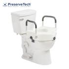 Drive Medical PreserveTech Secure Lock Raised Toilet Seat - Main Image