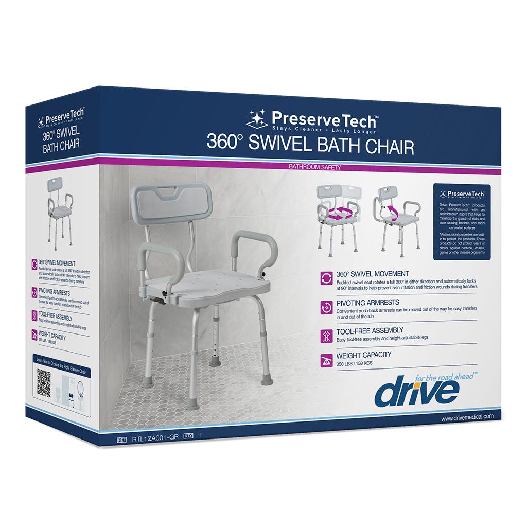 Swivel bath chair hot sale