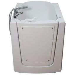 Avora Bath 33'' x 33'' Walk-In Air Fiberglass Bathtub with Faucet - Main Image