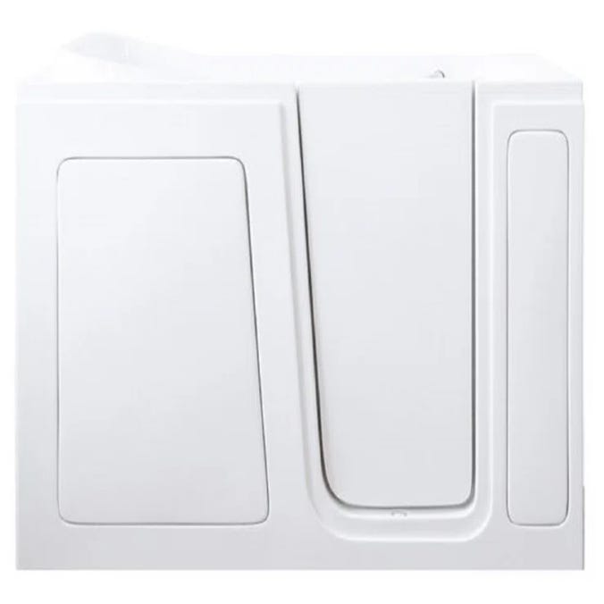 48'' x 28'' Walk-In Air Fiberglass Bathtub with Microbubble Therapy