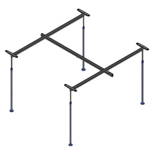 EasyTrack 4 Post System Gantry Track System