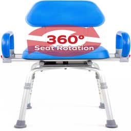 Platinum Health The Revolution Swivel Shower Chair - Main Image