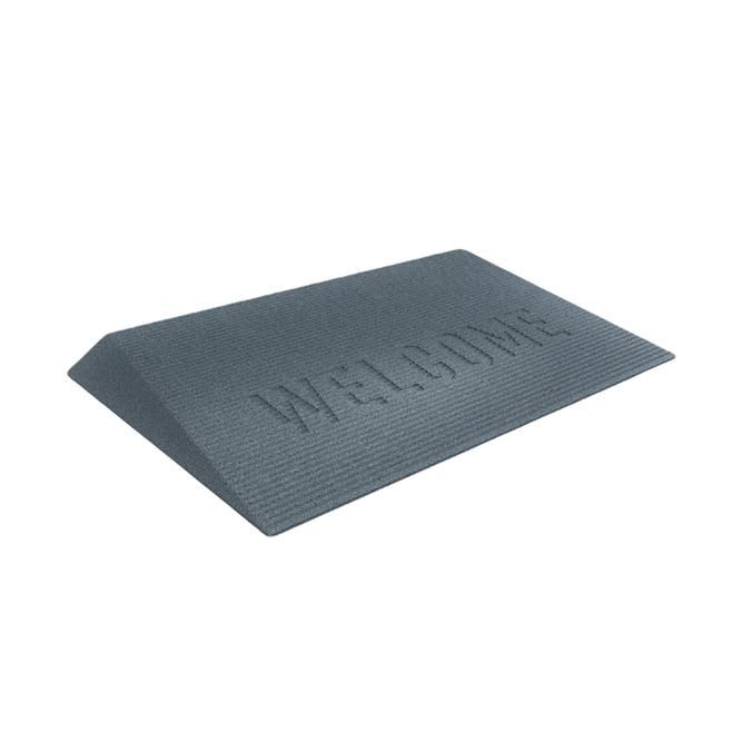 TRANSITIONS® Rubber Angled "WELCOME" Entry Mat