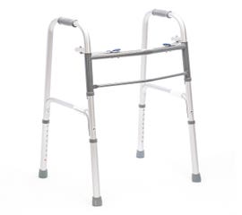 Proactive Protekt Two-Button Folding Steel Walker - Main Image