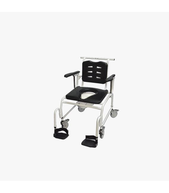 Aqua NT600 Rehab Shower Bariatric Stainless Steel Commode Chair