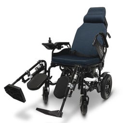 X-9 Recling Back Electric Wheelchair - Blue (OPEN BOX)
