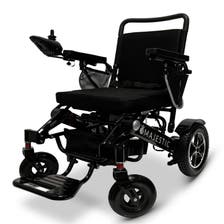 ComfyGo MAJESTIC IQ-7000 Auto Folding Remote Controlled Electric Wheelchair - In Black Finish