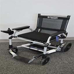 Zoomer Folding Power Chair - Black - Open Box