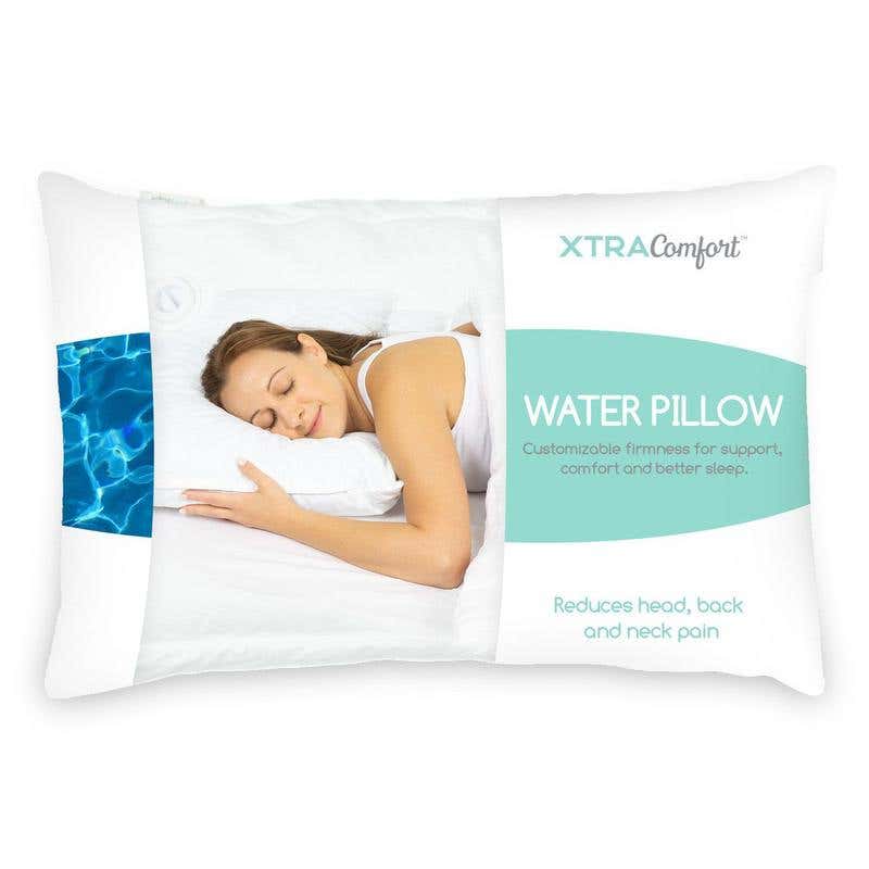 pillow with water bladder