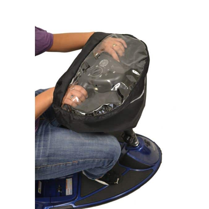 Diestco Clear Tiller Cover for Mobility Scooters