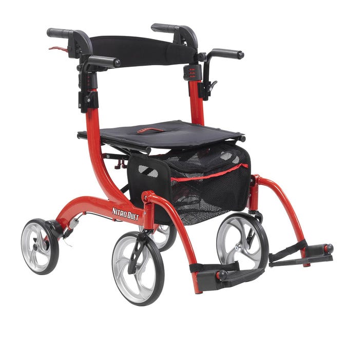 Nitro Duet Rollator & Transport Chair