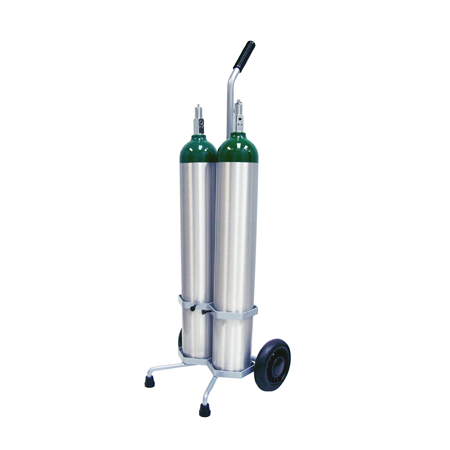 Dual D, E Cylinder Cart