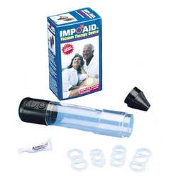 ImpoAid Battery Vacuum Erection Penis Pump 
