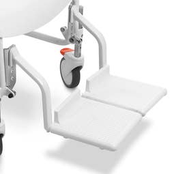 Clean Flip up foot supports