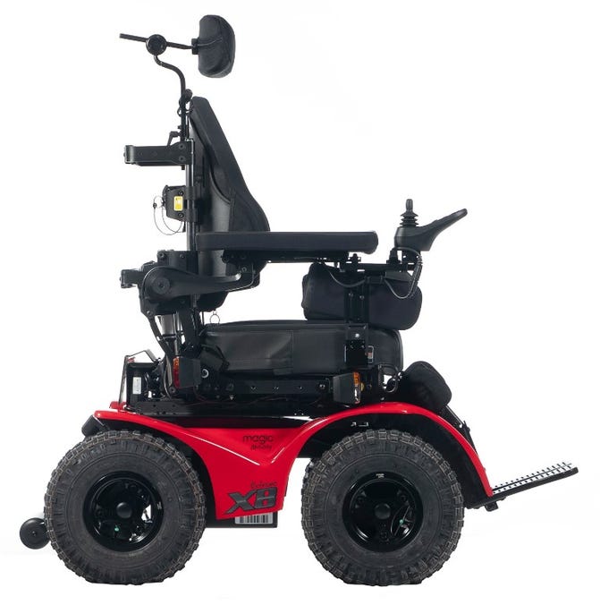 Extreme X8 All-Terrain Power Wheelchair *Base Model