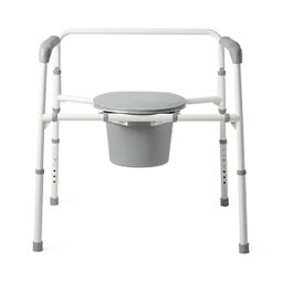 Extra-Wide Steel Bariatric Commodes