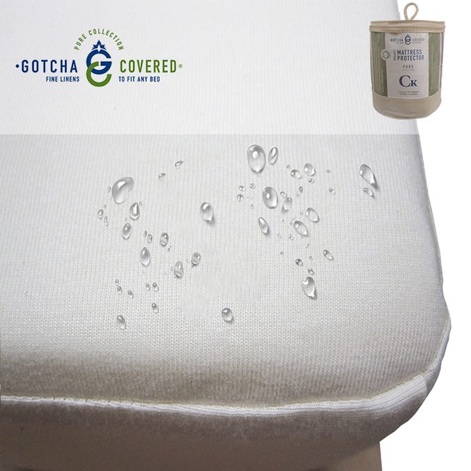 ORGANIC Cotton Jersey Mattress Protector