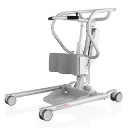 Handicare MiniLift 160 Sit-to-Stand Lift - Front Leg Side View