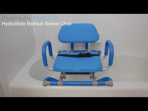 HydroSlide Sliding Bath Chair with Swivel Seat