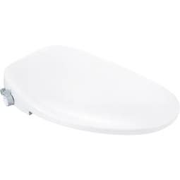 Bemis Haven Elongated Plastic Bidet Toilet Seat White Never Loosens Slow-Close - Main Image