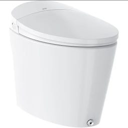 Bemis Sanctuary Elongated Plastic/Ceramic Smart Bidet Toilet White - Main Image