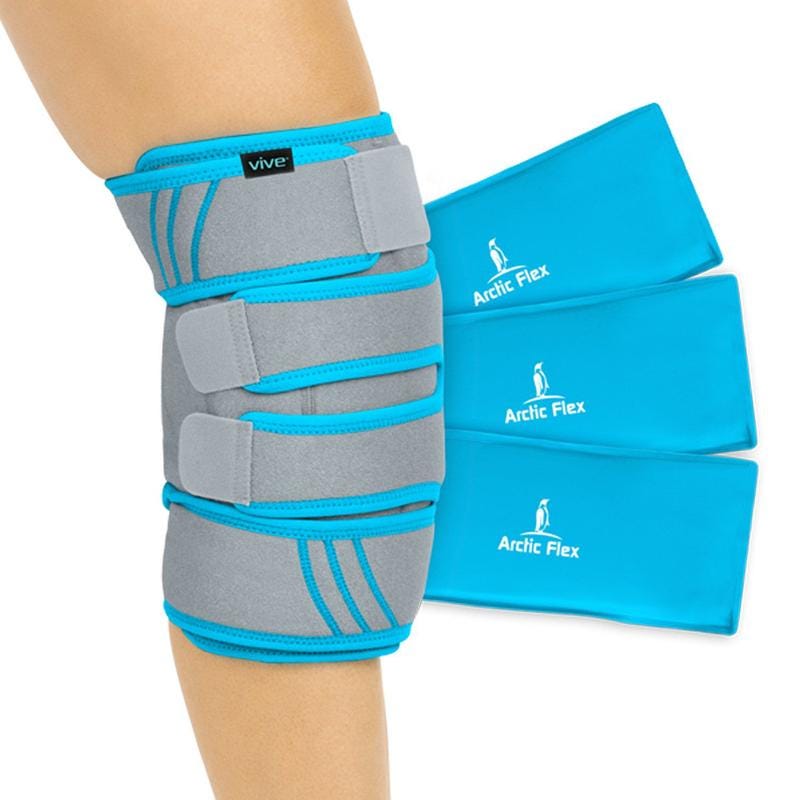 Ice pack on sale knee strap