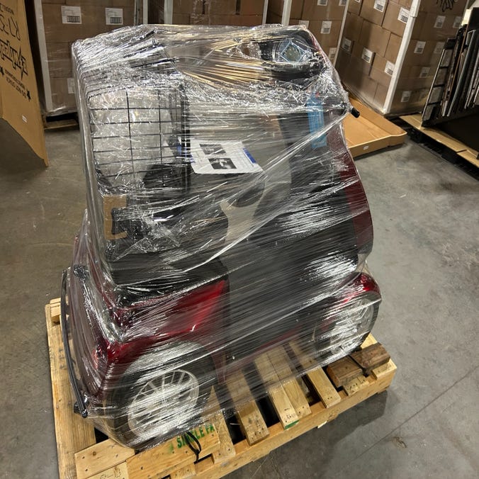 EW-72 Recreational Scooter - Red - Open Box
