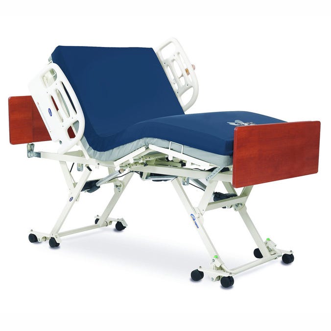 Invacare Full-Electric 84'' Low Hospital Bed