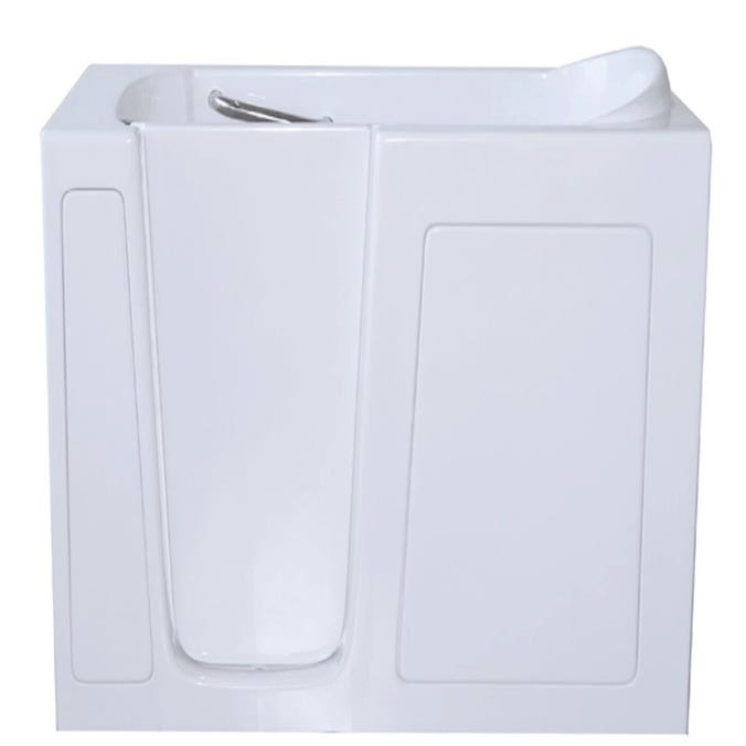 52'' x 29'' Walk-In Air Fiberglass Bathtub with Faucet