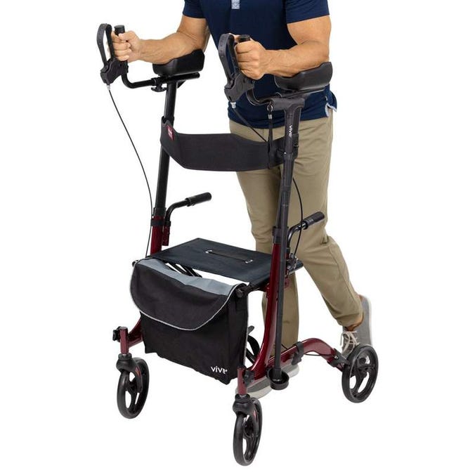 Upright Rollator Walker