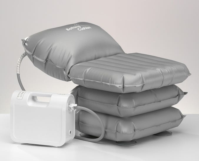 Mangar Bathing Cushion + Airflo 12