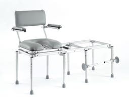 All-in-One Stationary Commode Chair