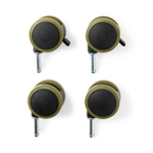 Medline Bed Replacement Casters (Set of 4) - Main Image

