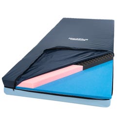 Medplus Classic Care DLX Dual Layer Foam - with Cut Foam to show layers