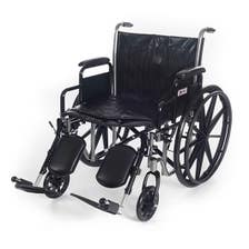 Medacure Wings Standard Elevated Legrest Wheelchair  - Left Front Facing View