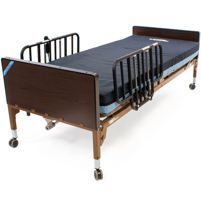 Semi-Electric Hospital Bed Set