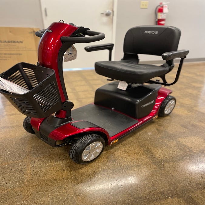 Victory 10 4-Wheel Scooter - Red - Open Box