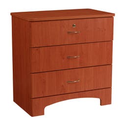 Drive Medical Oslo 3 Drawer Chest in Cherry - Main Image