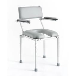 Nuprodx Mobility MultiChair 3000 Padded Tub & Commode Chair - Main Image