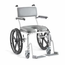 Nuprodx Mobility MultiChair 4020 Roll-In-Shower Commode Chair - Self Propelled - Main Image
