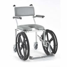 Nuprodx Mobility MultiChair 4020RX Roll-In-Shower Commode Chair - Self Propelled - Main Image